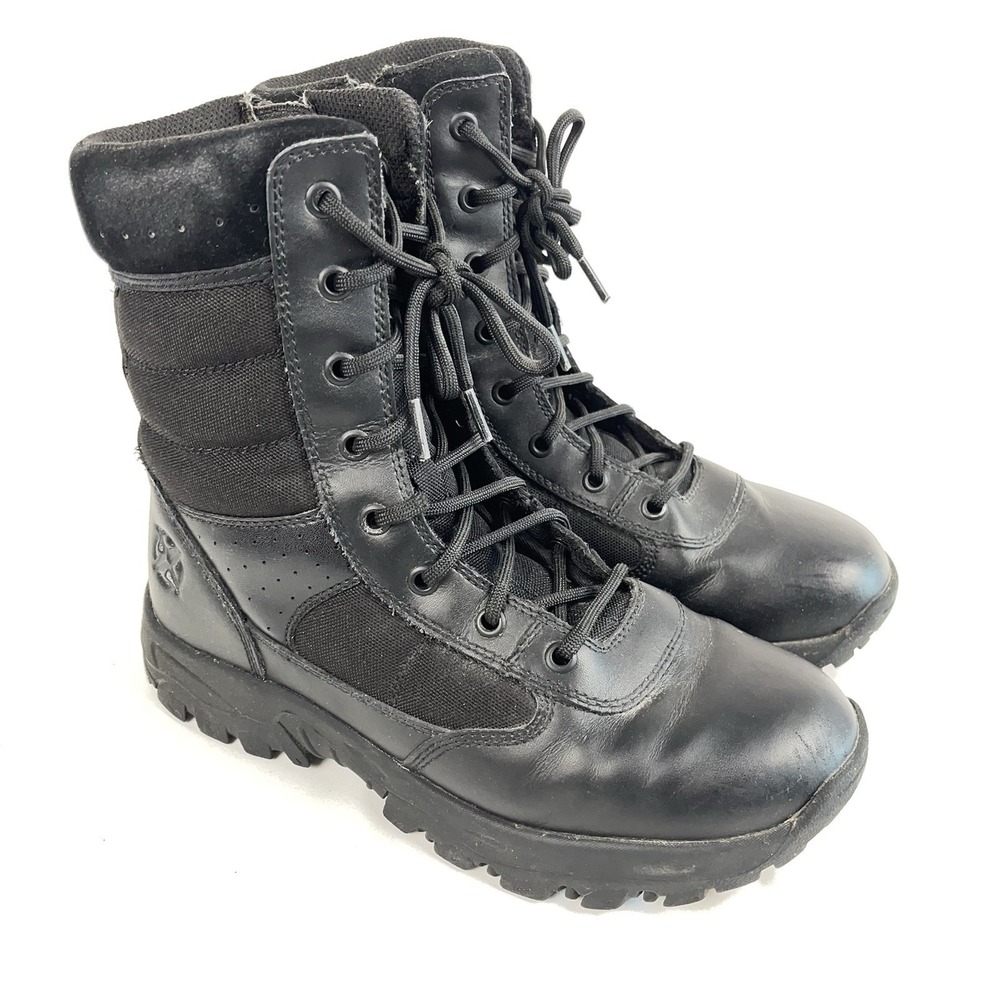 Tactical Performance High top Boots Black Size‎ 7.5D Side Zip